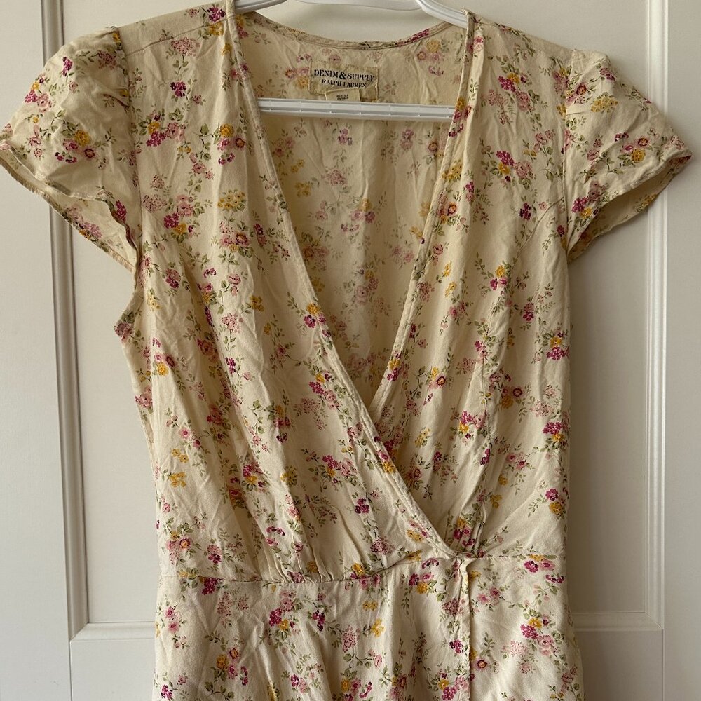Denim Supply By Ralph Lauren Floral Romper